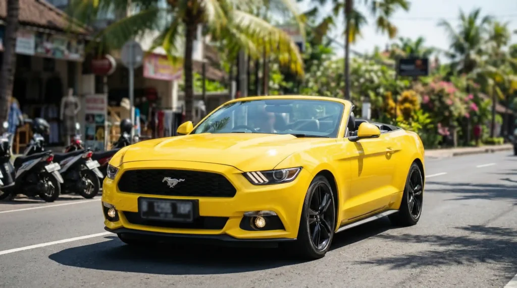 Ford Mustang Cabriolet | Mobil Mewah Bali